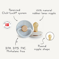FRIGG Little Viking 2-Pack Pacifiers