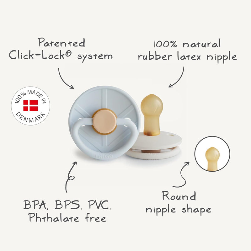 FRIGG Little Viking 2-Pack Pacifiers