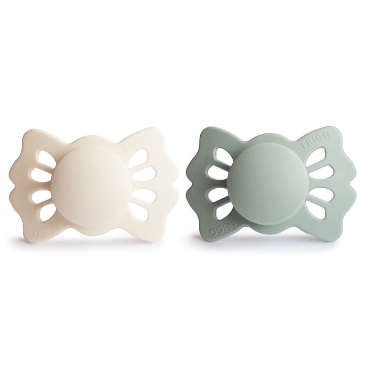 FRIGG Lucky 2-Pack Pacifiers - Cream/Sage