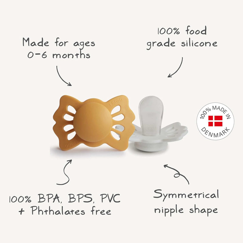 FRIGG Lucky 2-Pack Pacifiers