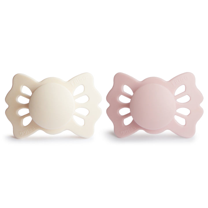FRIGG Lucky 2-Pack Pacifiers - Cream/Blush